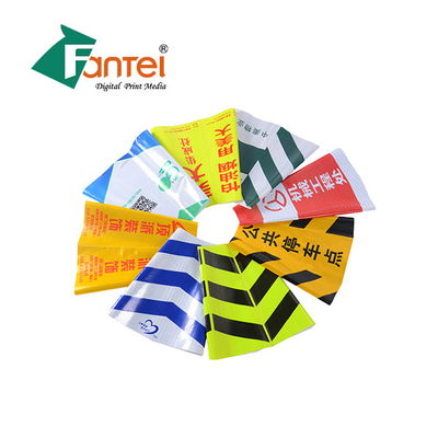 Trafik Yansıtıcı Flex Banner A4, PVC Güvenlik Yansıtıcı Malzeme