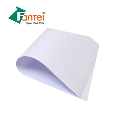 Poster Baskı için 200DX300D PVC Flex Afiş 300gsm Beyaz Pvc Afiş