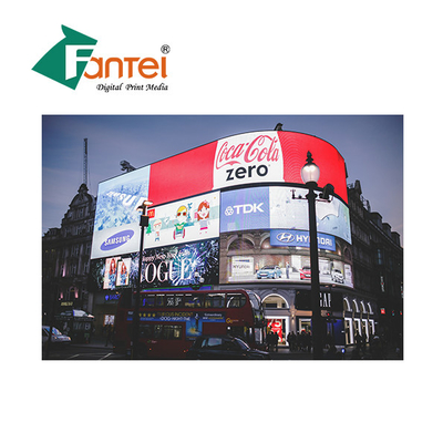 Geniş Formatlı Billboard için Reklam PVC Açık Afişler Mesh Çit