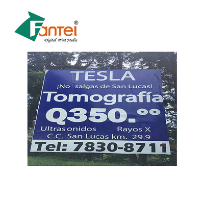 Parlak Dijital Baskı Banner Fronlit İyi Pürüzsüzlük ISO 9001