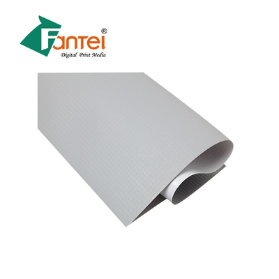 13oz 500DX500D Dış Mekan PVC Afiş Gri Arka Dijital Baskı Afiş